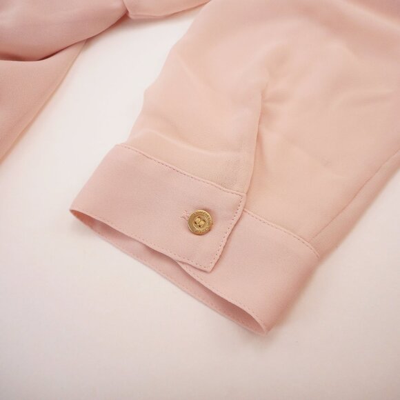 Chico's Black Label size 1 Women's M Pastel Pink Button-up Long Sleeve Blouse - Picture 12 of 12